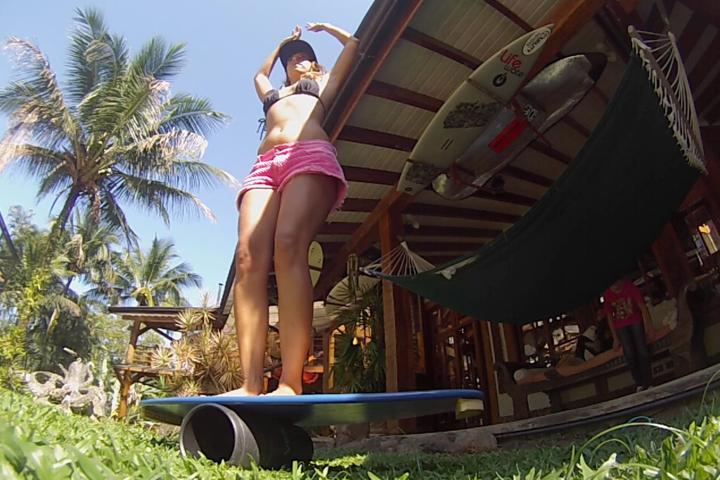 vibeboard, prancha de equilibrio, treino para o surf